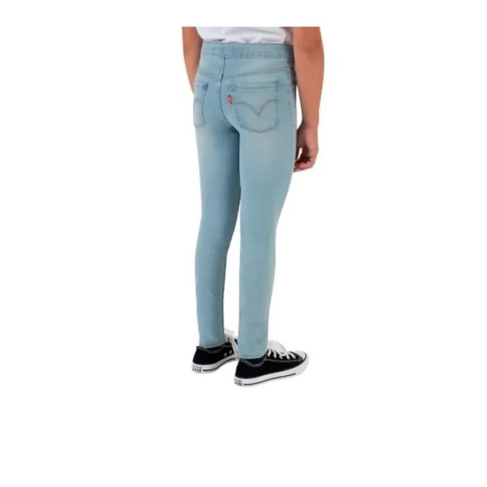 Levi's Girls' 2 Pack Pull On Jean 6 pairs size 16 Pink Blue Black - Picture 6 of 15